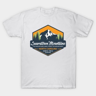 Sauratown Mountains - North Carolina T-Shirt